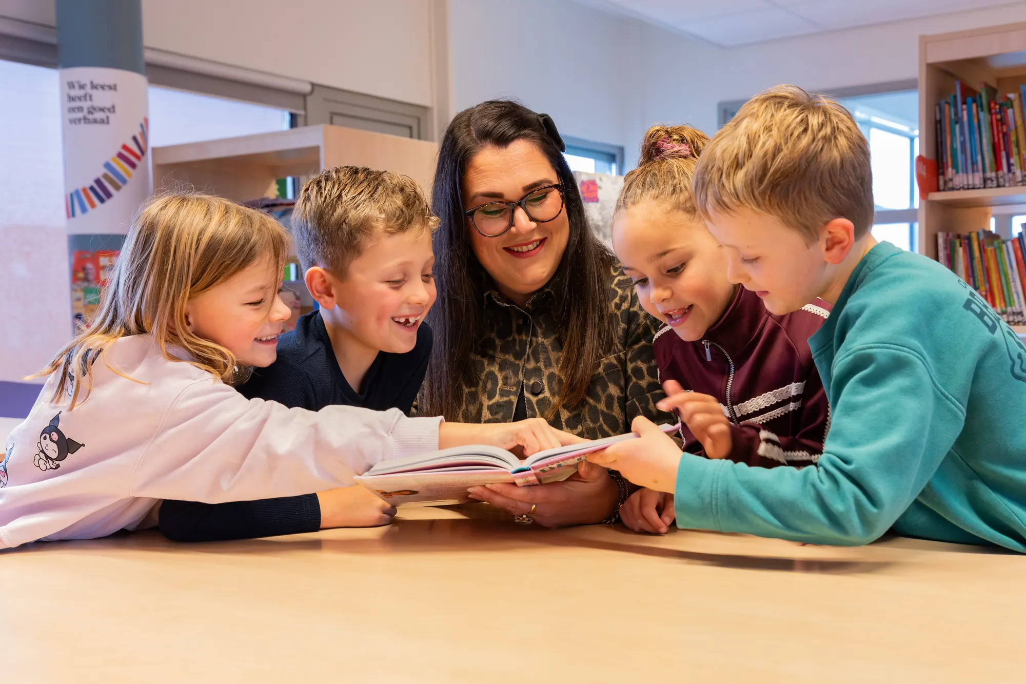 Ouder en leerlingen